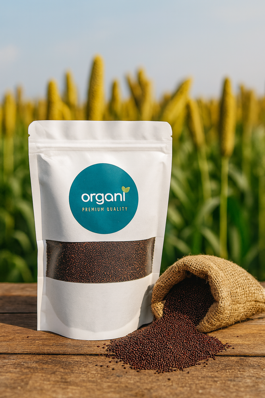 Sprouted Ragi Grains 400gm – Gluten Free