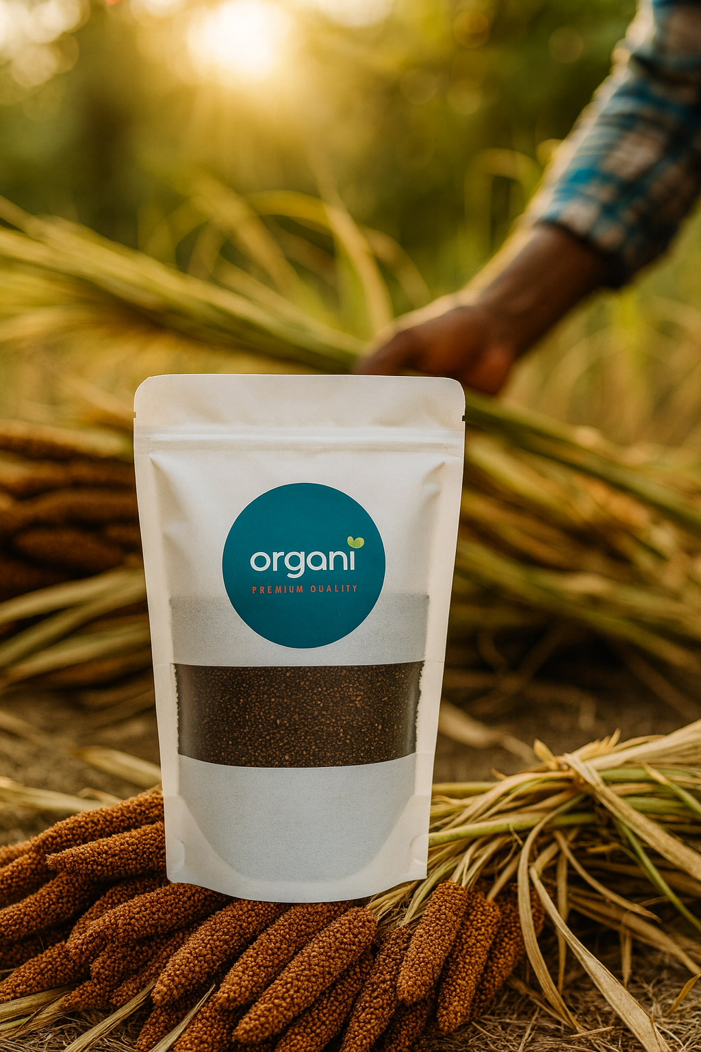 Sprouted Ragi Grains 400gm – Gluten Free