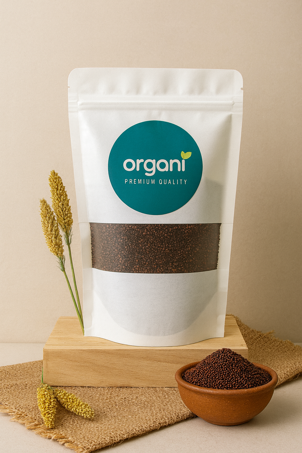 Sprouted Ragi Grains 400gm – Gluten Free