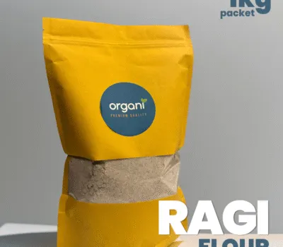 Natural Ragi Flour 1KG – Gluten Free | Calcium Rich | Healthy Atta